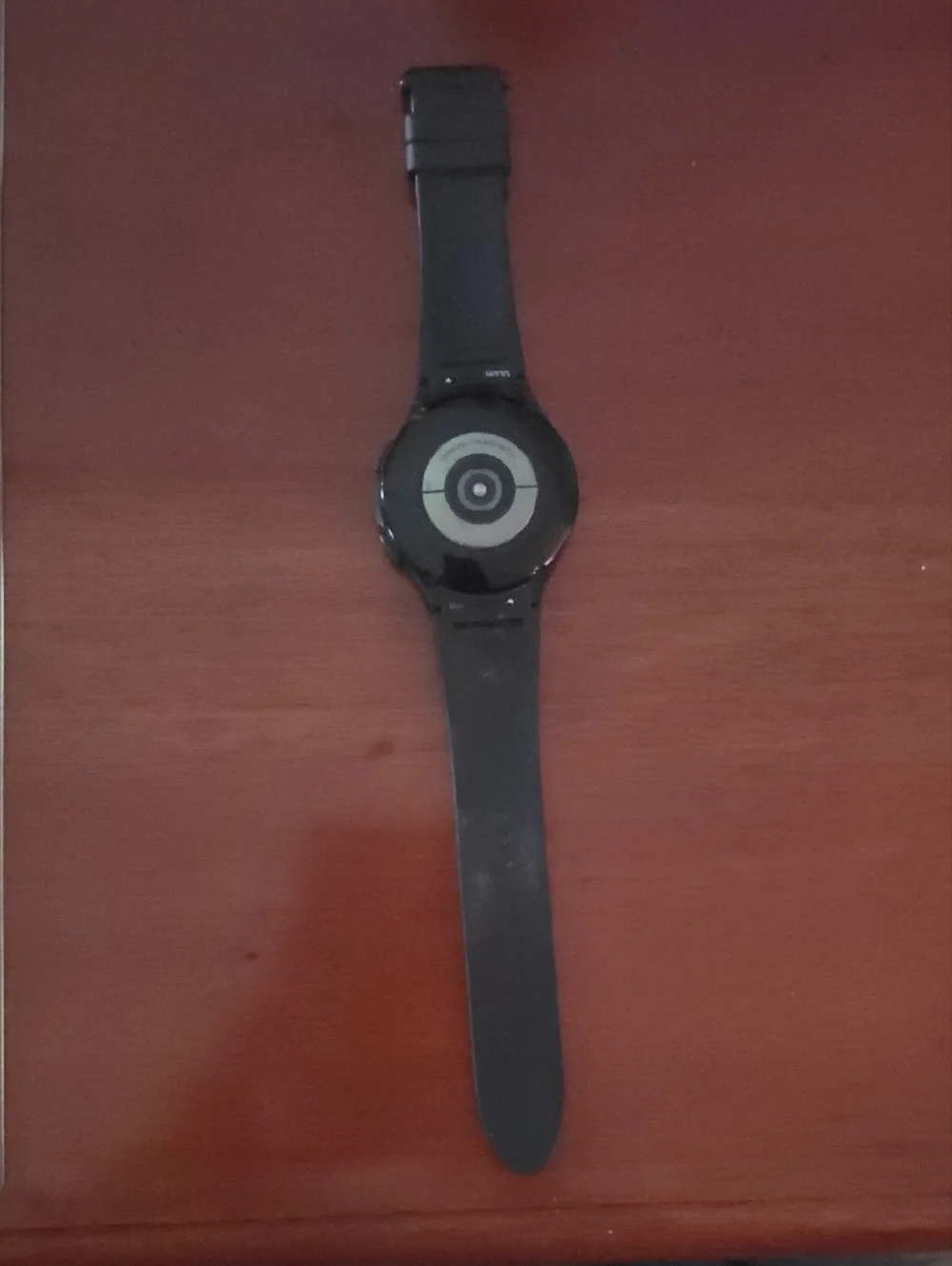 Galaxy Watch 4 42mm Black Round Smartwatch with Silicone Strap